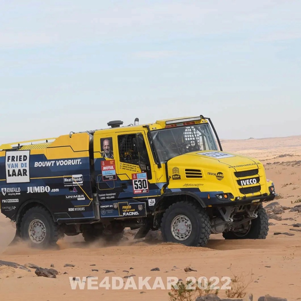 DAKAR 2022 N°530 - IVECO "Fried Van de Laar Racing" B.Van De Laar 27164612
