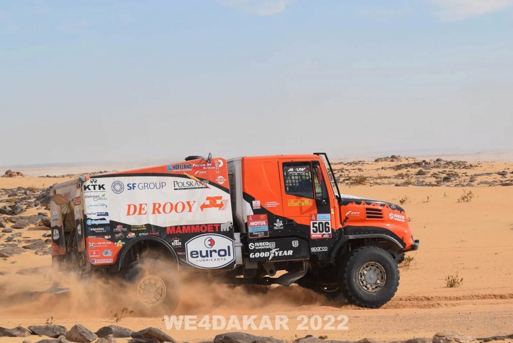 DAKAR 2022 N°506 - IVECO "Mammoet Rallysport Team De Rooy Iveco" M.Van Den Brink/P.Willemsen/B.Der Kinderen 27165011