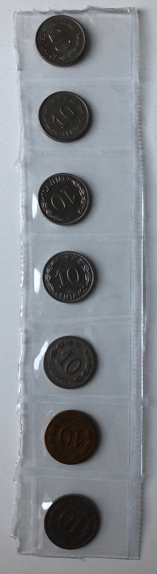 Moneda de Ecuador 10ctvs10