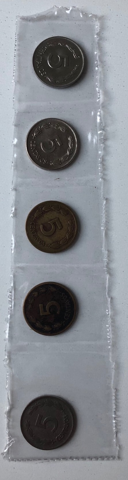 Moneda de Ecuador 5ctvs10