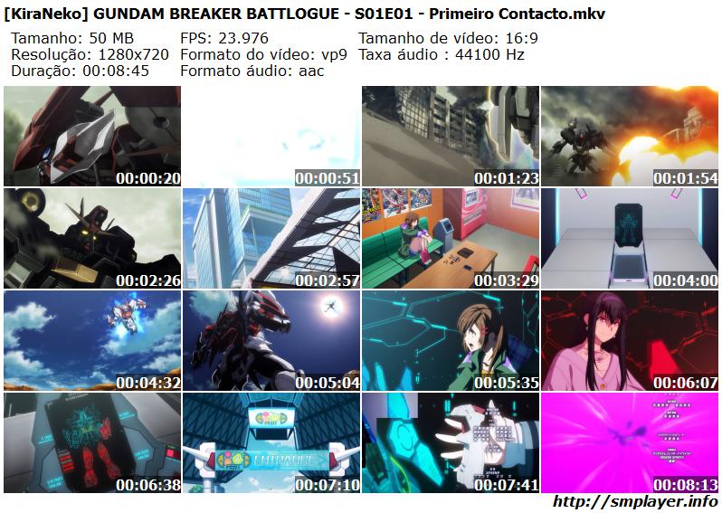 Gundam Breaker: Battlogue 6-6 completo Kirane27
