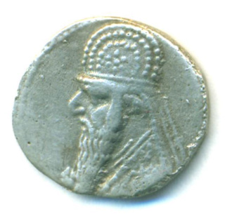 Partia Dracma de Mithradates II 3 Mithra19