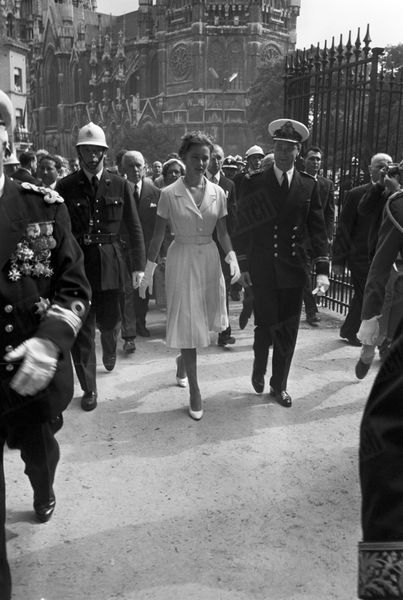 2 DE JULIO DE 1959: BODA DE ALBERTO Y PAOLA DE BÉLGICA Foto3239