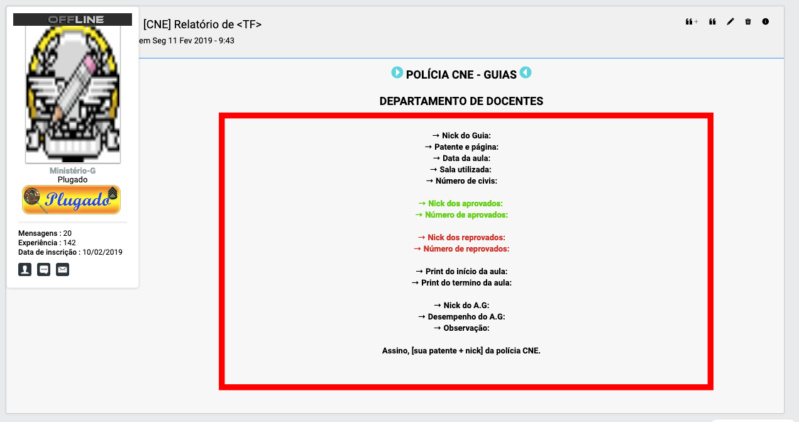 [GUIAS] Como postar uma aula? P311