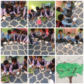 أطفال التمهيدي في نشاط ليوم الشجرة 321de610