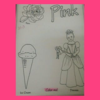 pink colour Colla345