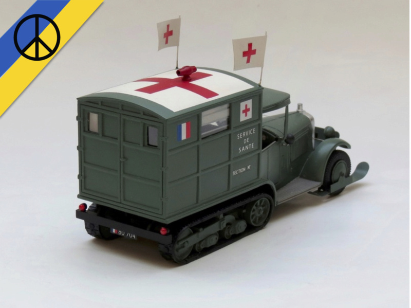 Citroën miniatures > "Ambulances, transports de blessés et assistance d'urgence aux victimes" 0910