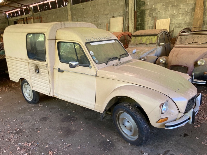 Une collection de Citroën sorties de grange aux enchères en Corrèze 10165210