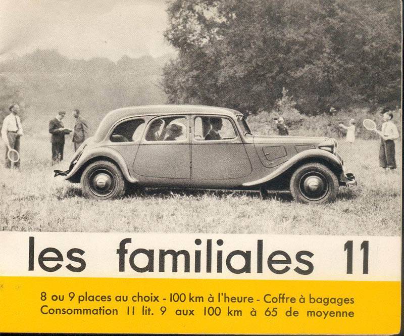 Publicités de CITROËN Traction Avant 14088619