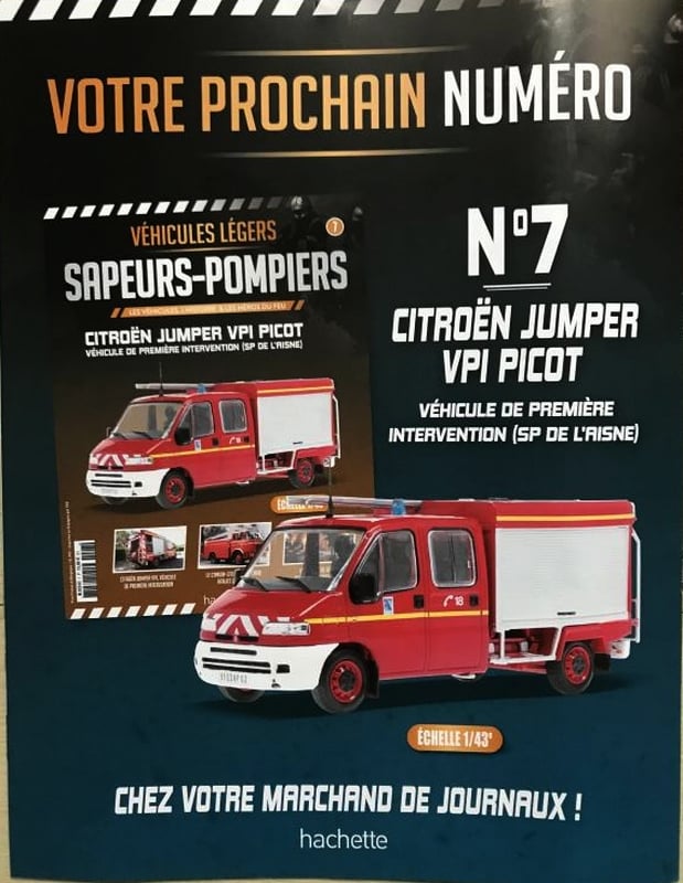 Citroën miniatures > Hachette Collections > "Véhicules légers des POMPIERS" 2021 27524410