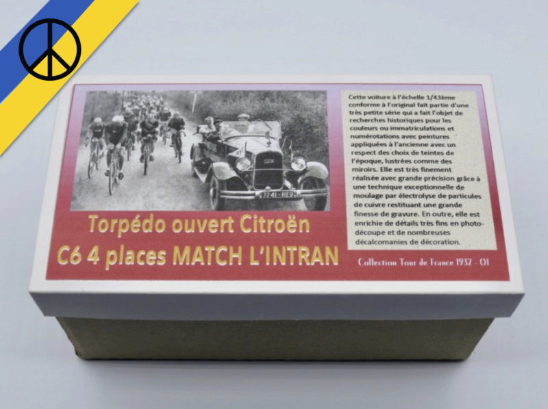 Citroën Torpédos C6 Tour de France 1932 : 2ème proposition 2019 du Forumchti 361610