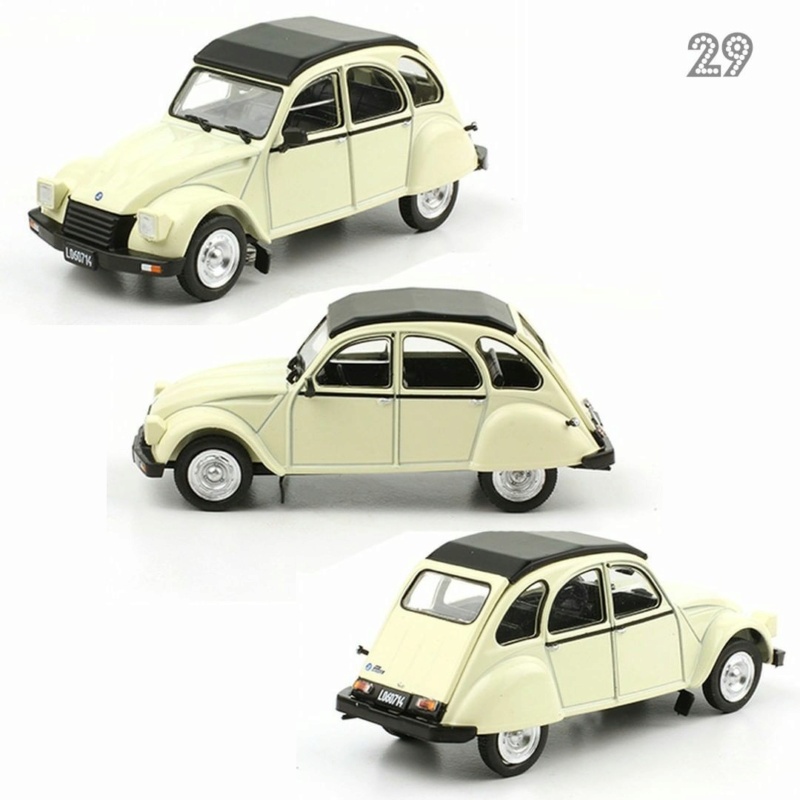 Les miniatures Citroën et les Éditorial Salvat  75397611