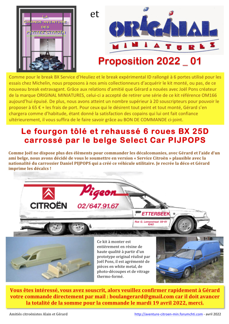 Citroën Break BX 6 roues rehaussé PIJPOPS : 1ère proposition 2022 du Forumchti Bons_d16