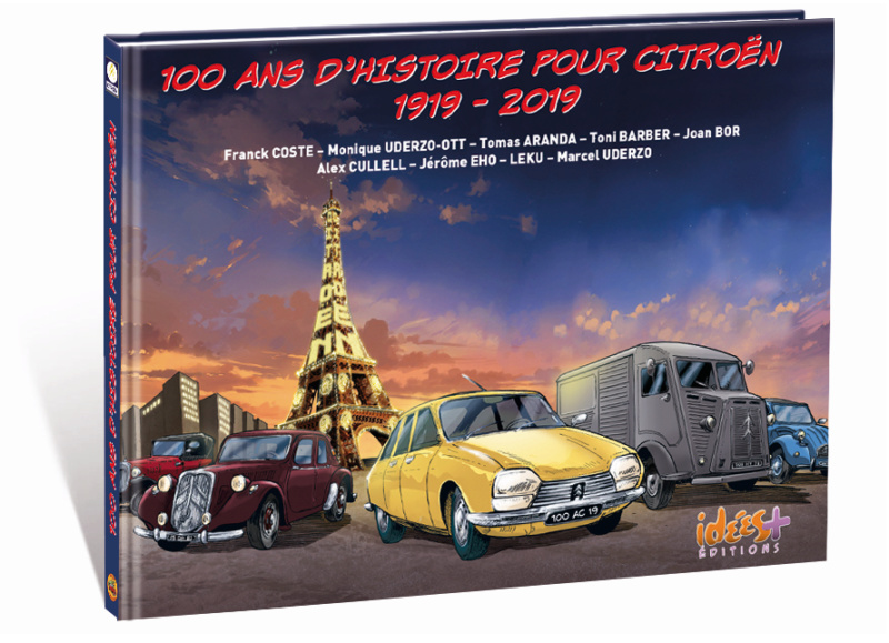 Idées plus Editions > 100 ans d'histoire pour Citroën (1919-2019) en dessins ! Captur27