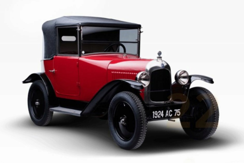 1925 - Citroën 5HP fourgonnette unique sortie de grange… Citro166