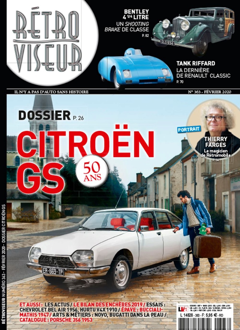 RETROVISEUR DOSSIER Citroën GS n° 363l de 01/02/2020  Couv_r10