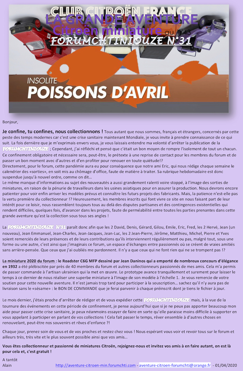 CITROCHTINIOUZES les lettres mensuelles du forum - Page 3 Forumc16