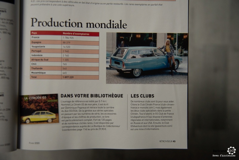 RETROVISEUR DOSSIER Citroën GS n° 363l de 01/02/2020  Presse16