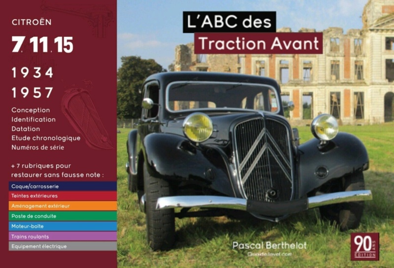 L'ABC DES TRACTIONS AVANT CITROEN 7 11 15 DE 1934 A 1957 S-l16144