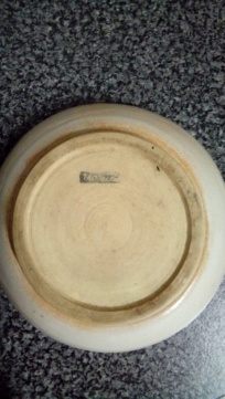 Glaze test bowl? Anybody recognise the style? - TRMcG mark, 1958  20200464