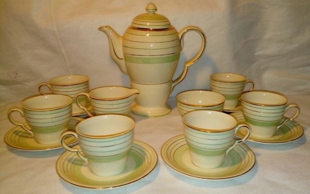 Kirklands Embassy Ware. Deco Coffee Service. 20200534