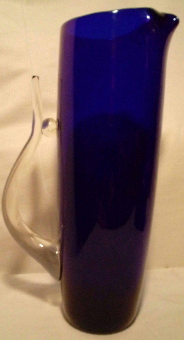 Blue Ewer, ground pontil. 20200553
