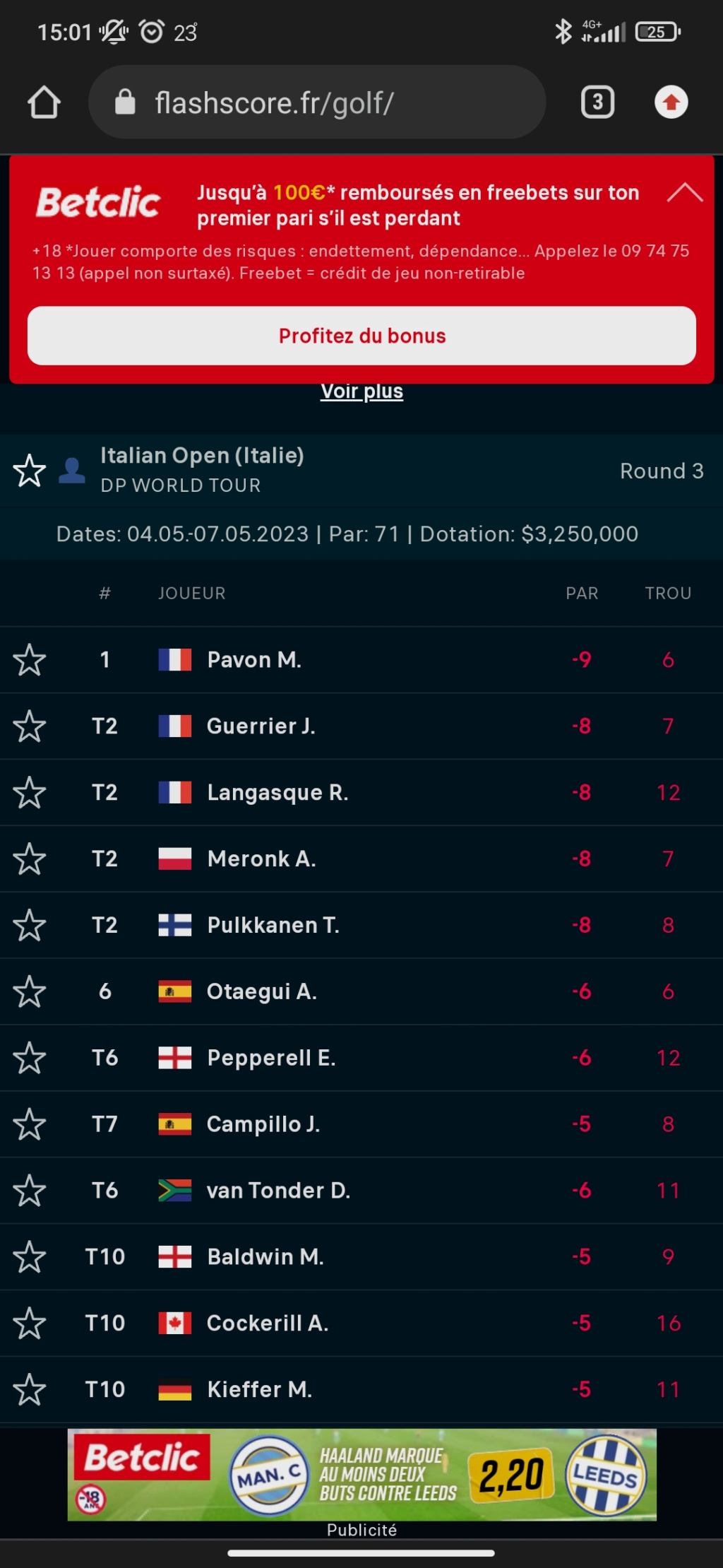 DPWT - Italian Open 2023 - Page 2 Screen12