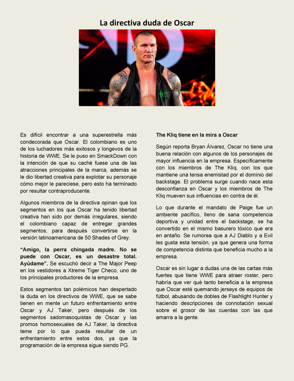 WWE Magazine Edición Septiembre 2020 La_dir10
