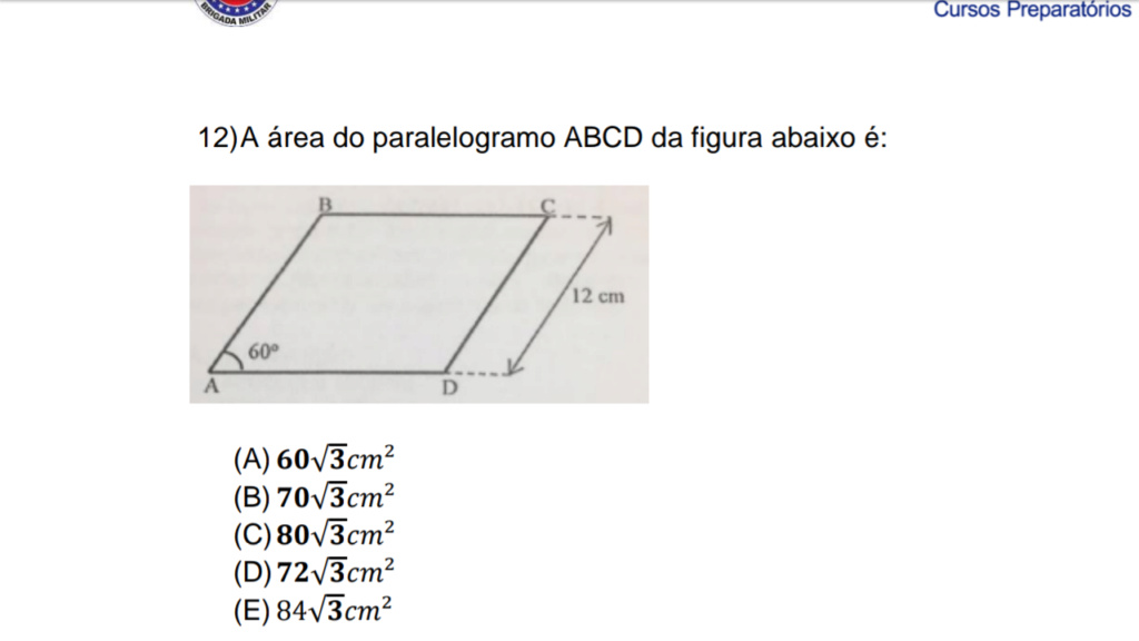 Área do paralelogramo  Screen19