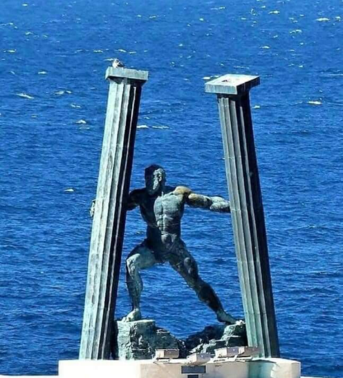 Las columnas de Hércules en Ceuta  Scree946