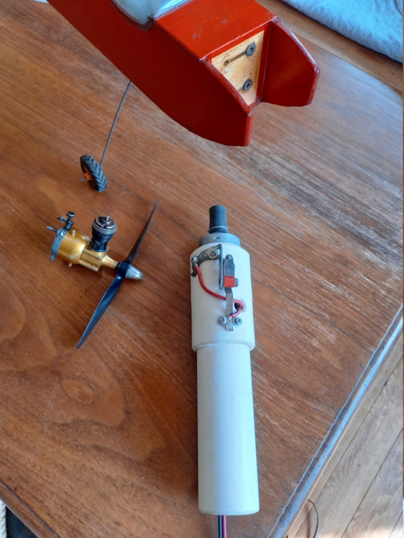 Old stock mini electric starter repair 20210810