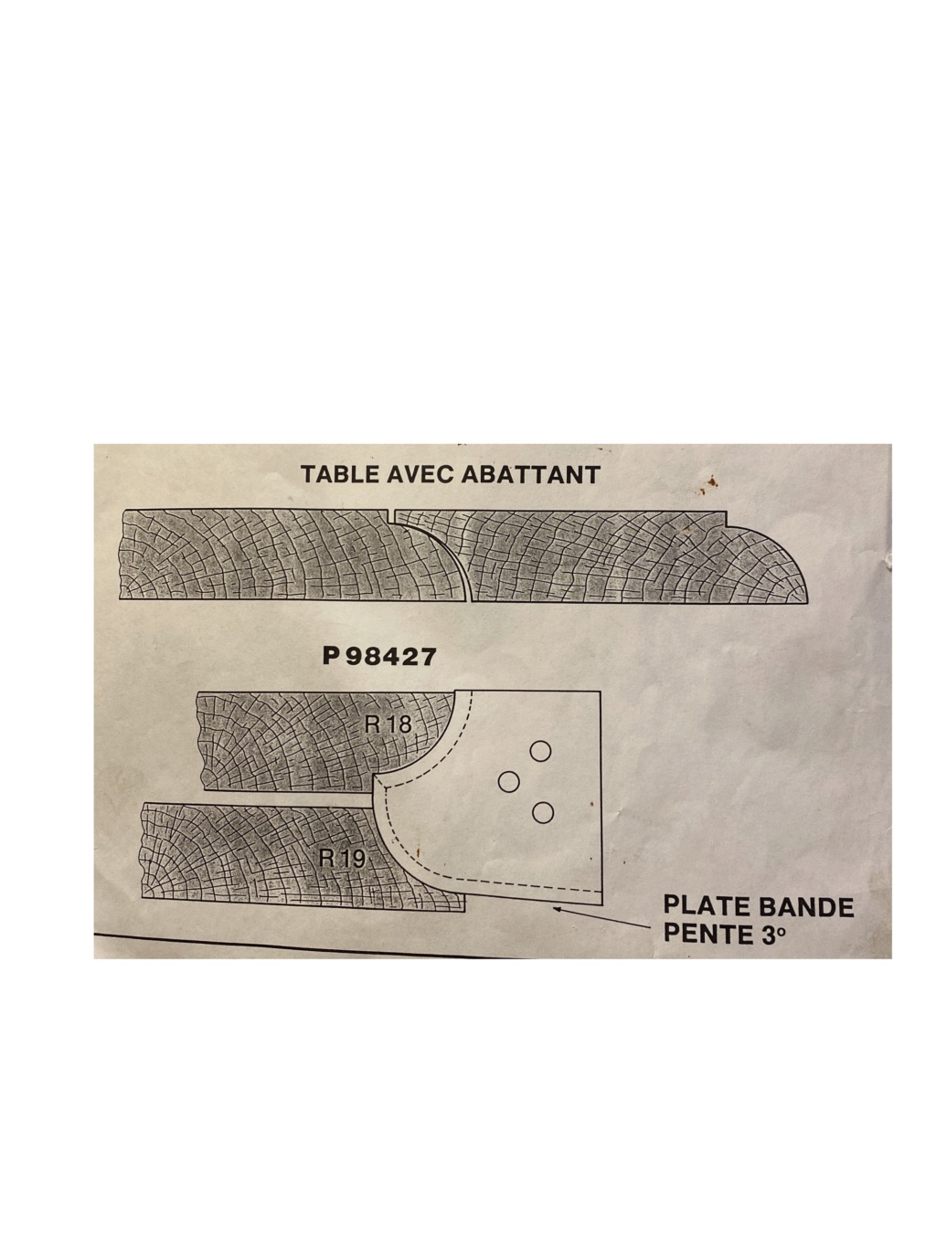 Recherche paire de fers de toupie table avec abattant marque Sunsteel Img_6411