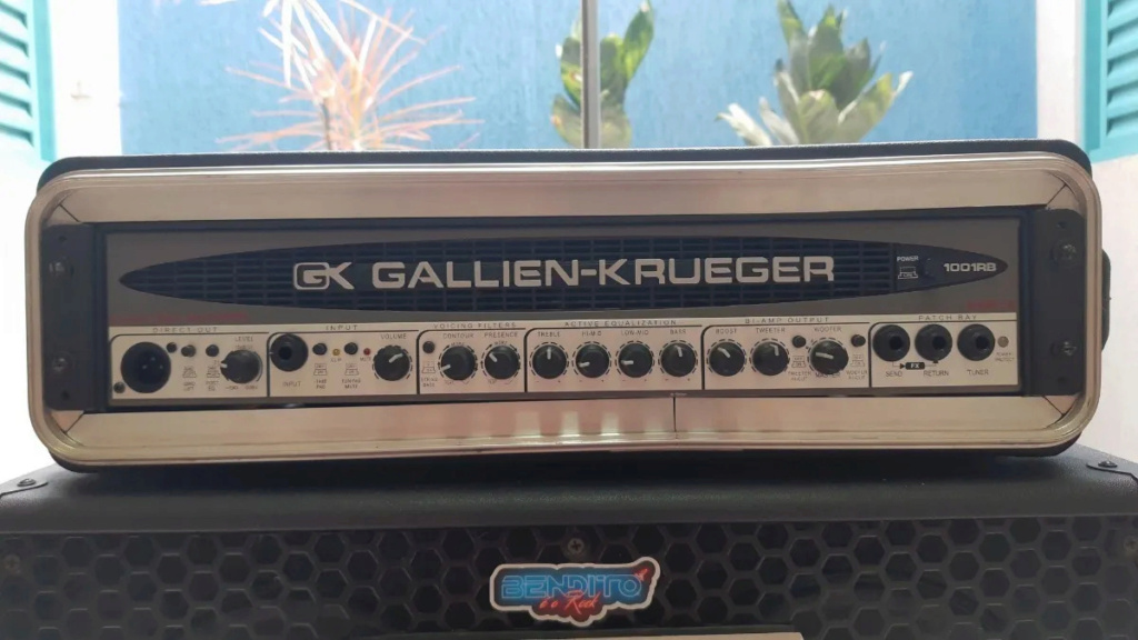 Cabeçote Gallien Krueger Gk 1001 Rb II D_nq_n10