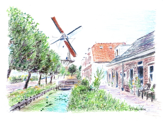 Moulin à Willemstad Moulin10