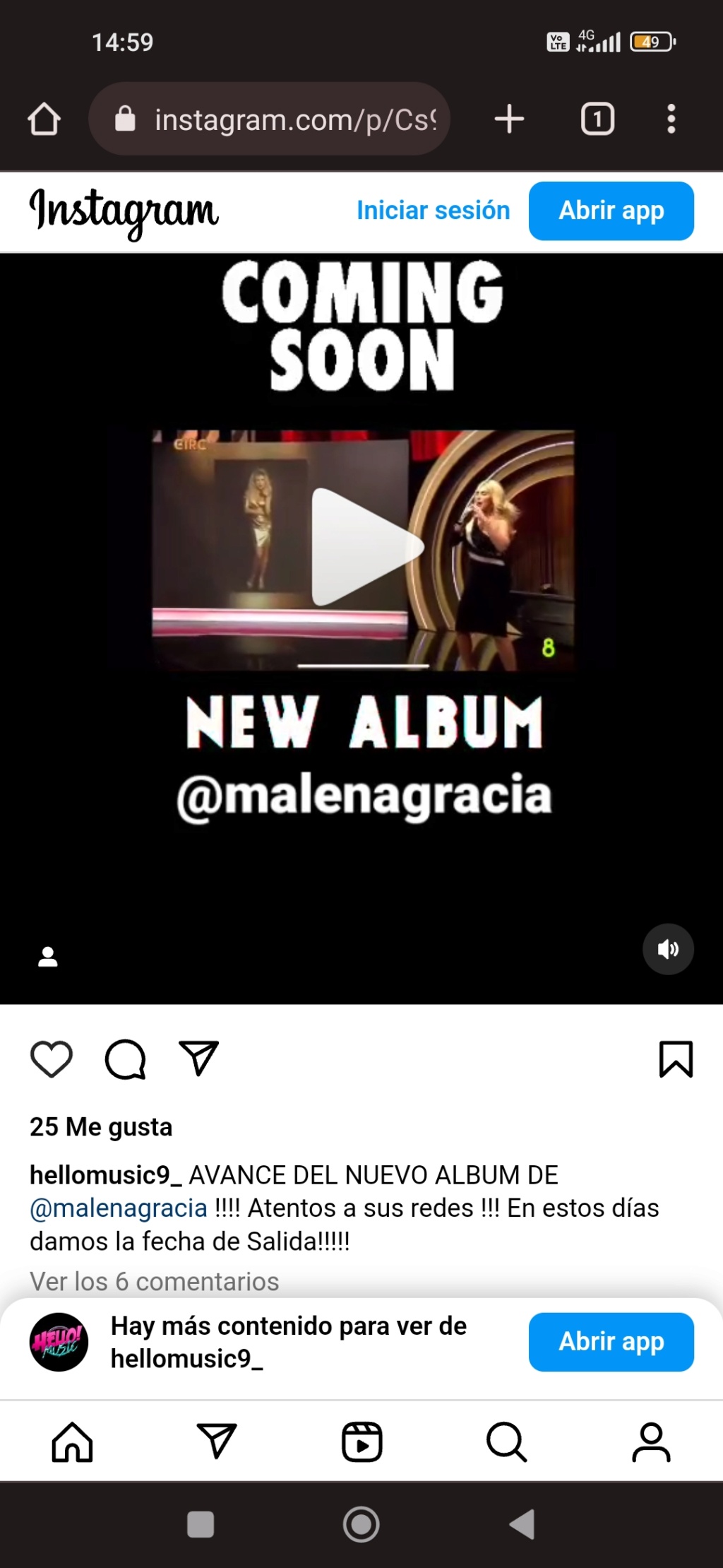 Malena Gracia >> Single “What a Feeling” - Página 22 Screen10