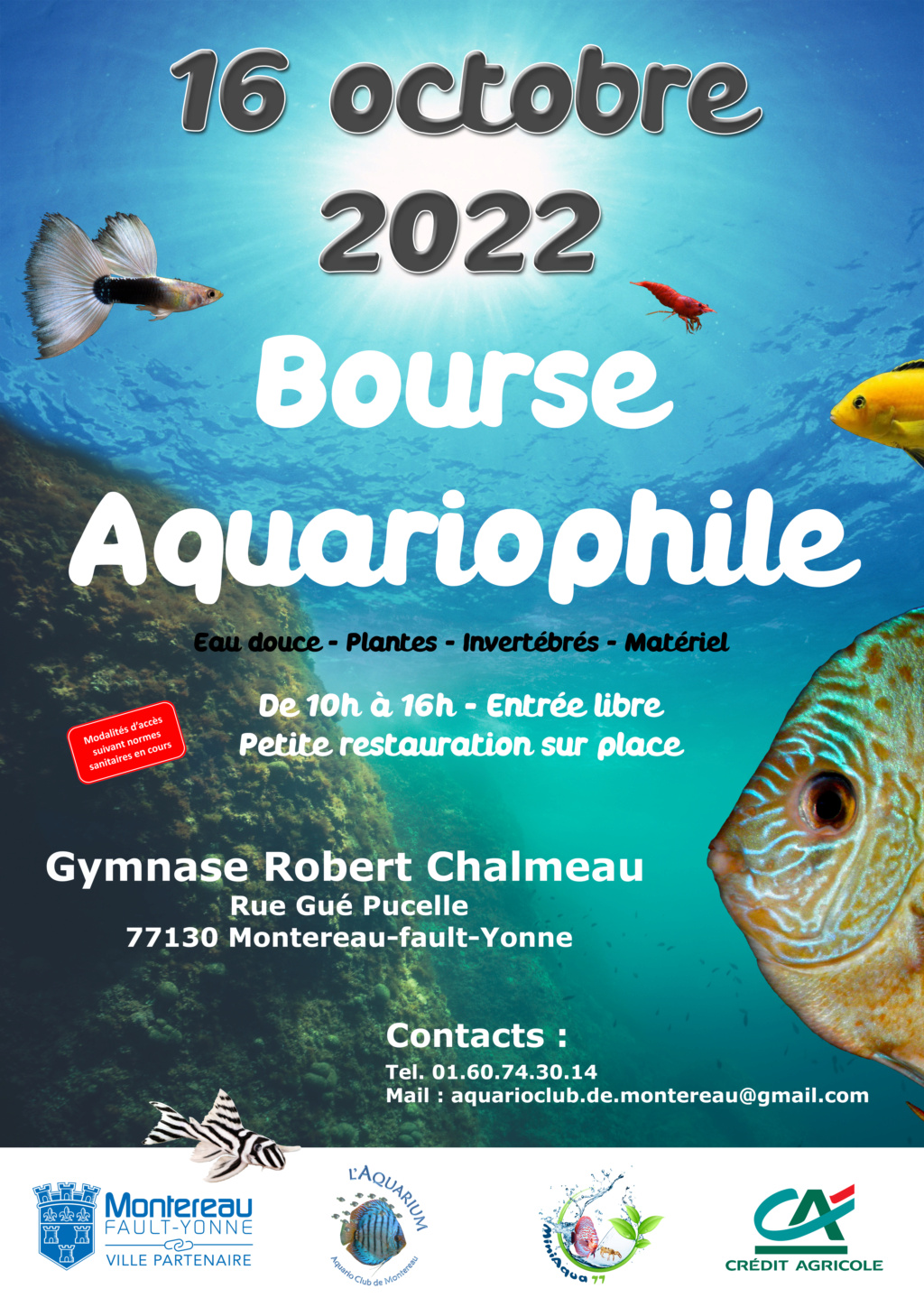 Bourse aquariophile Montereau-fault-Yonne (77) le 16/10/2022 Aquari10