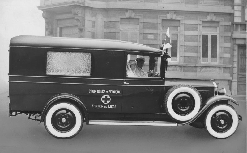 Ambulance de la Croix-Rouge section de Liège - Années '30 Ambula12