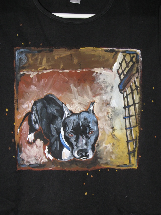 Peinture sur tissu, T-Shirts et autres personnalisés, pour aider nos chats 2_01810