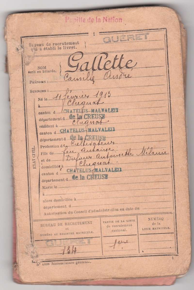 livret et papiers d'un Prisonnier de Guerre Stalag VI G Img_0659