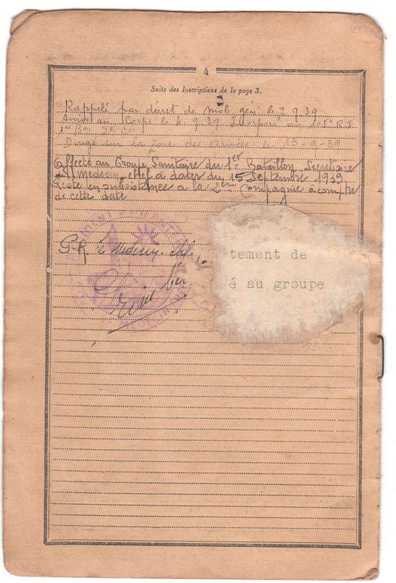 livret et papiers d'un Prisonnier de Guerre Stalag VI G Img_0676