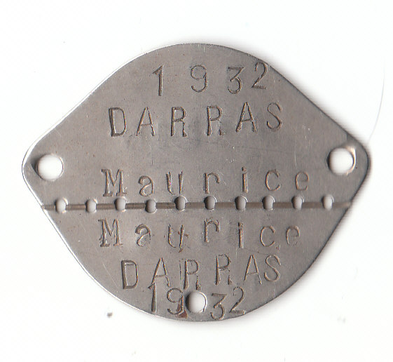 plaques - Les plaques d'identité Françaises 39/40 - Page 2 Plaque91