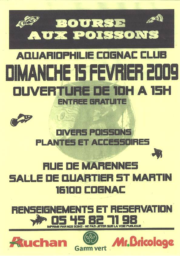 Bourse du club aquariophilie Cognac le dimanche 15 février Bourse11