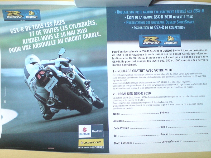 Suzuki France nous invite..... - Page 9 Dsc00610