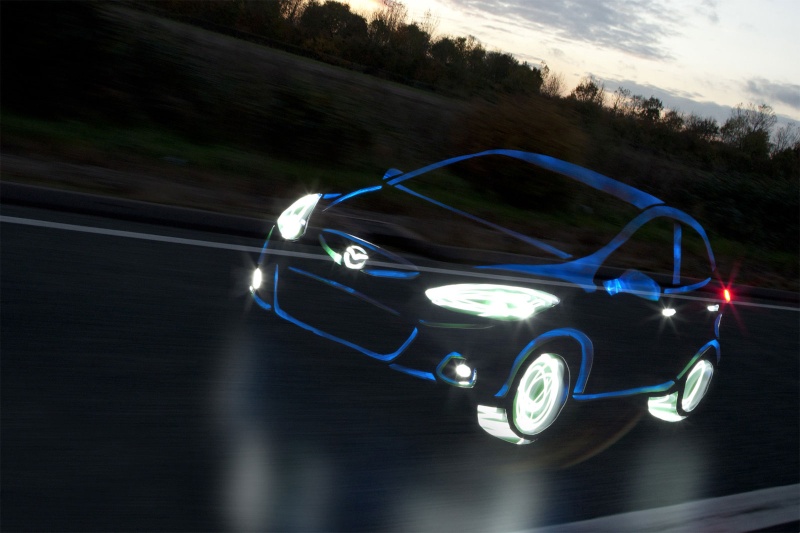 Autos en Lightgraf Mazda210