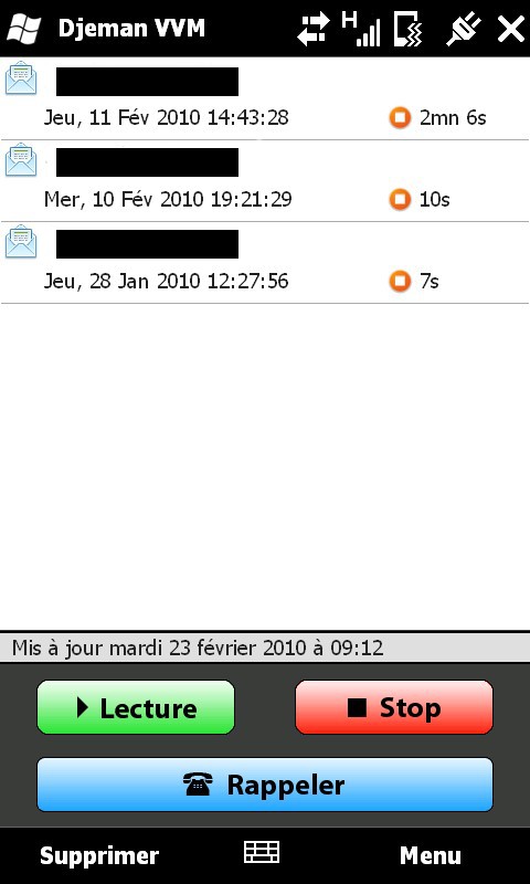 [SOFT] DJEMAN VVM  v1.3.1 (17/05/2010) : Visual Voice Mail Orange [Gratuit] Screen13