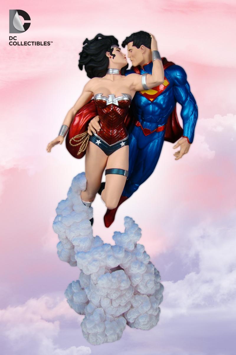 DC Collectibles-Tim Bruckner: Superman Wonder Woman Diorama Dc_col10