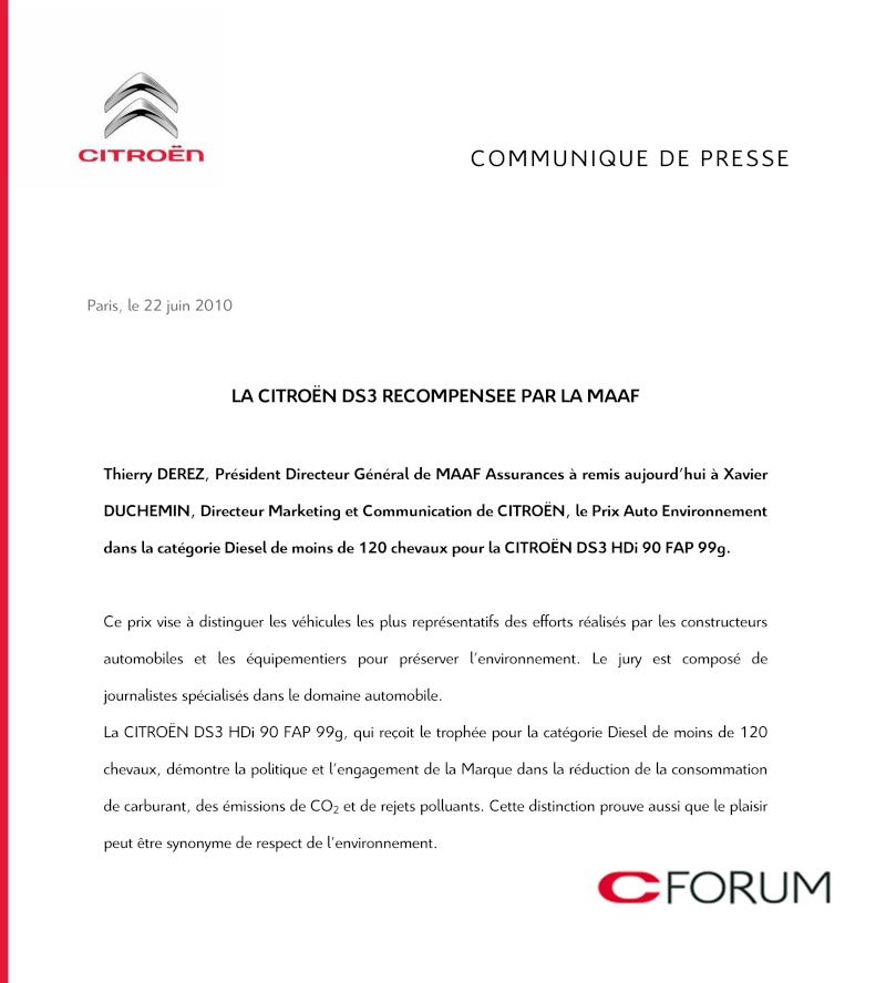 [SUJET OFFICIEL] Le Buzz sur Citroën DS3 - Page 8 Commun10