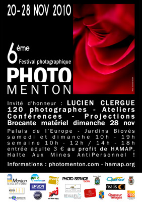 6ème Festival de la Photographie de Menton