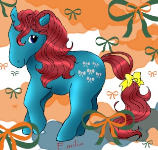 Mes dessins de poneys NOUVEAUTES PAGE 3 Bowtie10