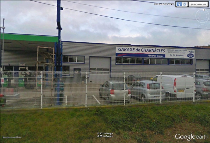 STREETVIEW : un garage FERRARI bien de chez nous. Ferrar10